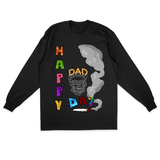 "Happy Fathers Day" Classic Long Sleeve