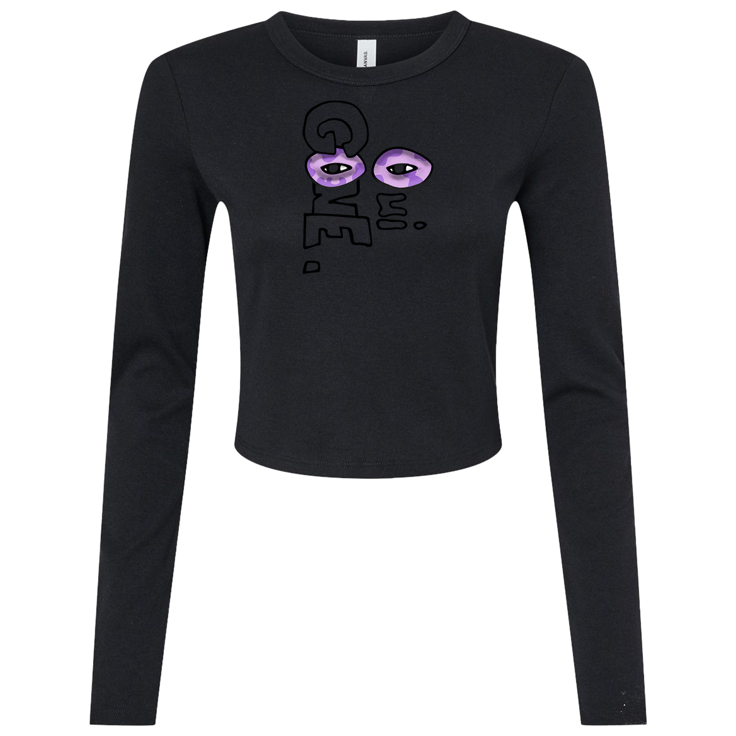 "See You Soon" Crop Long Sleeve