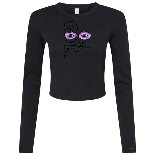 "See You Soon" Crop Long Sleeve