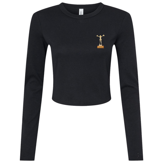 "Happy Mothers Day" Crop Long Sleeve