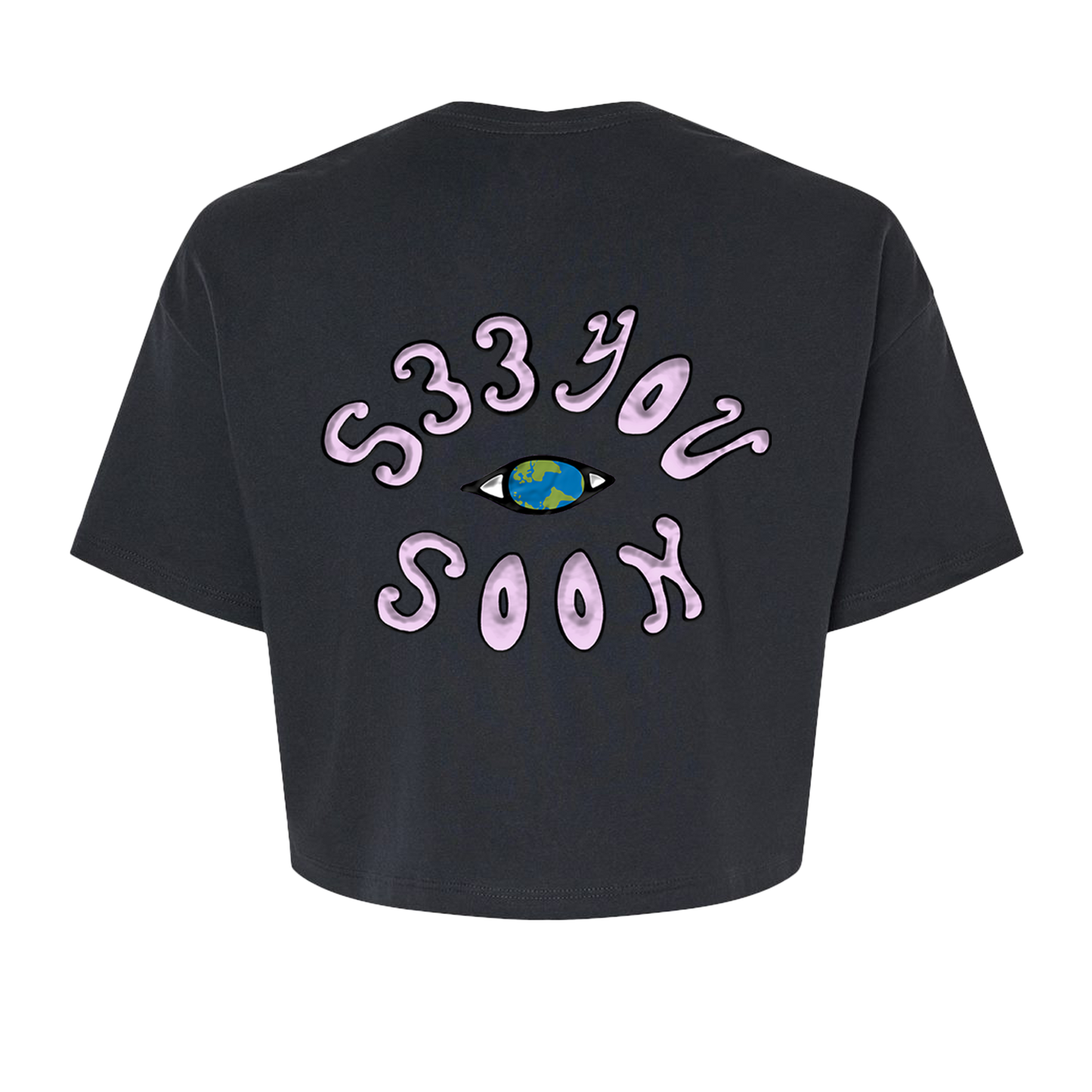 "See You Soon" Boxy Crop Tee