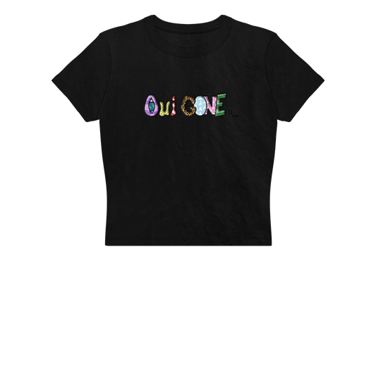"OuiGone.com" Crop Tee