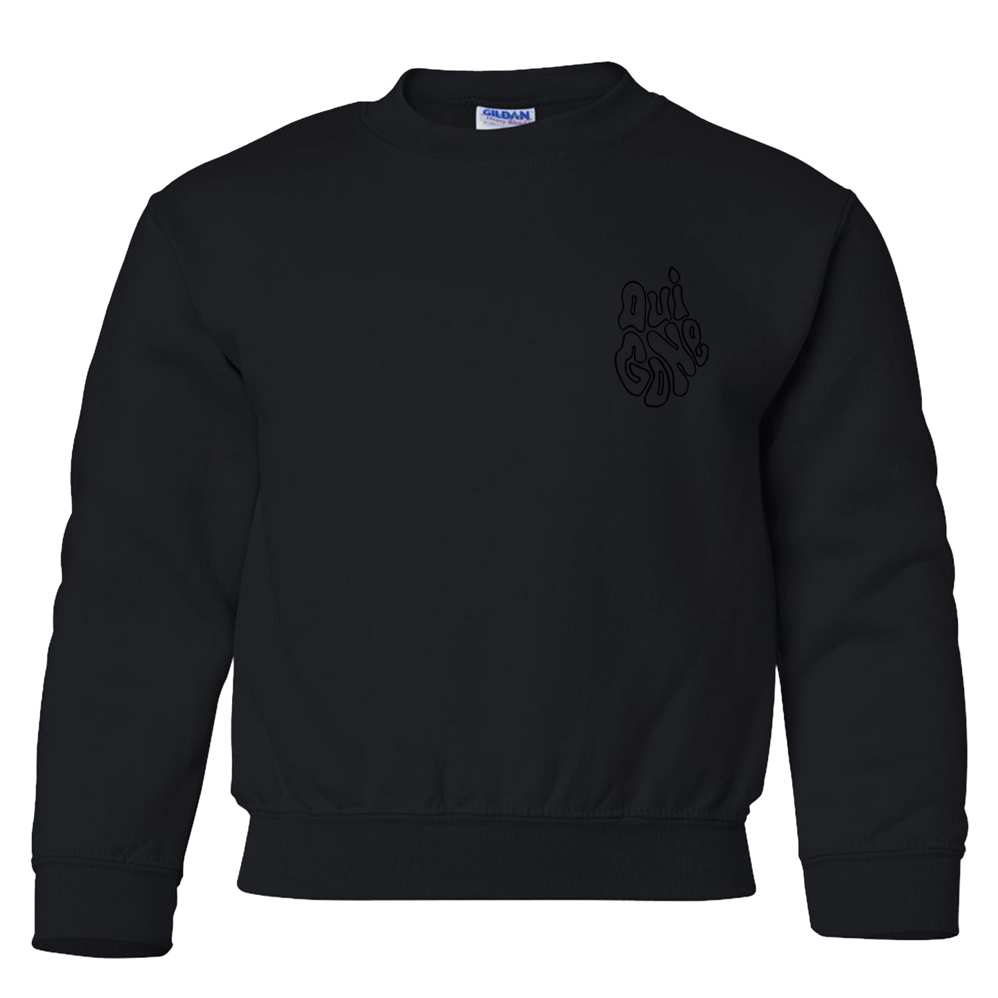"OG Melting Outline" Youth Sweater