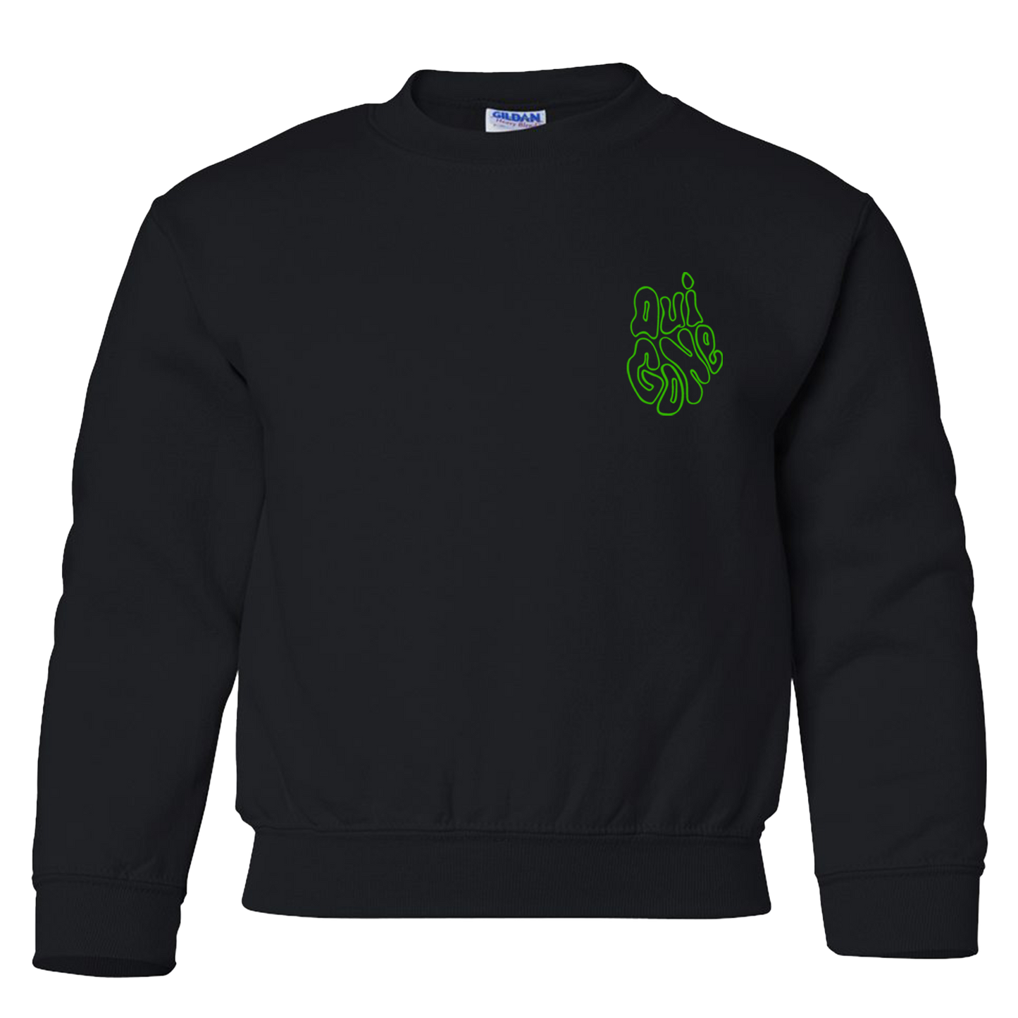 "OG Melting Outline" Youth Sweater