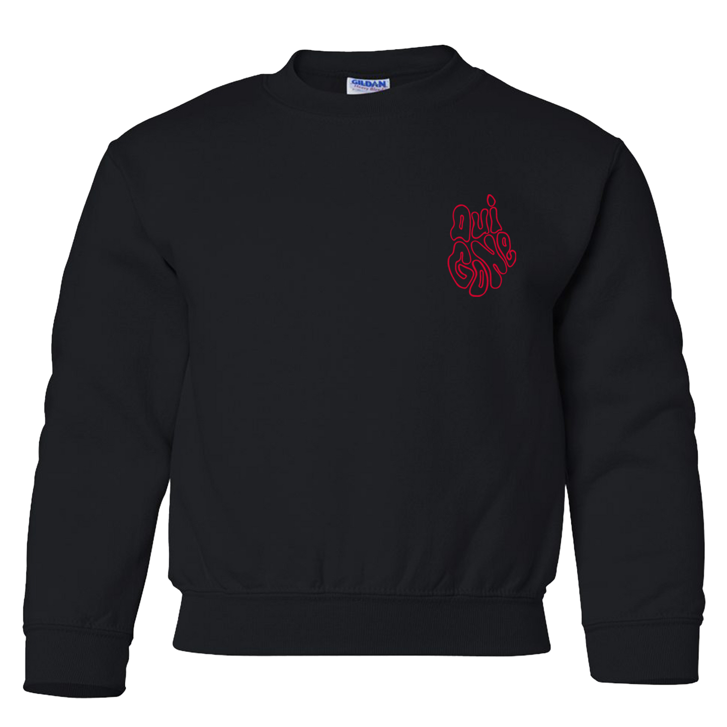 "OG Melting Outline" Youth Sweater