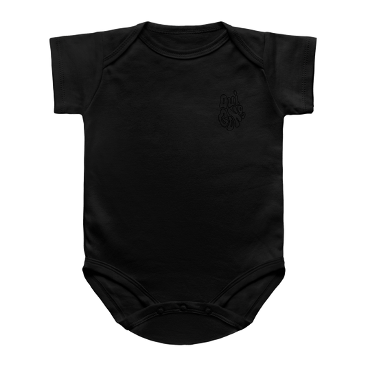 "OG Melting Outline" Baby Snapsuit