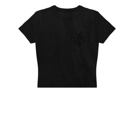 "OG Melting Outline" Crop Tee