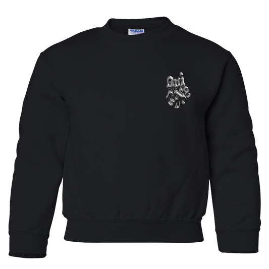 "OG Melting Metallic" Youth Sweater
