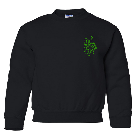 "OG Melting Outline" Youth Sweater